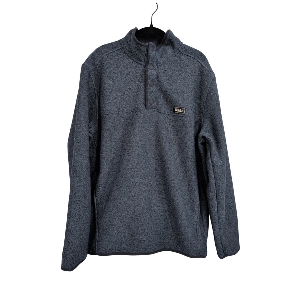 Eddie Bauer Men's Sweater Fleece Blue Size S